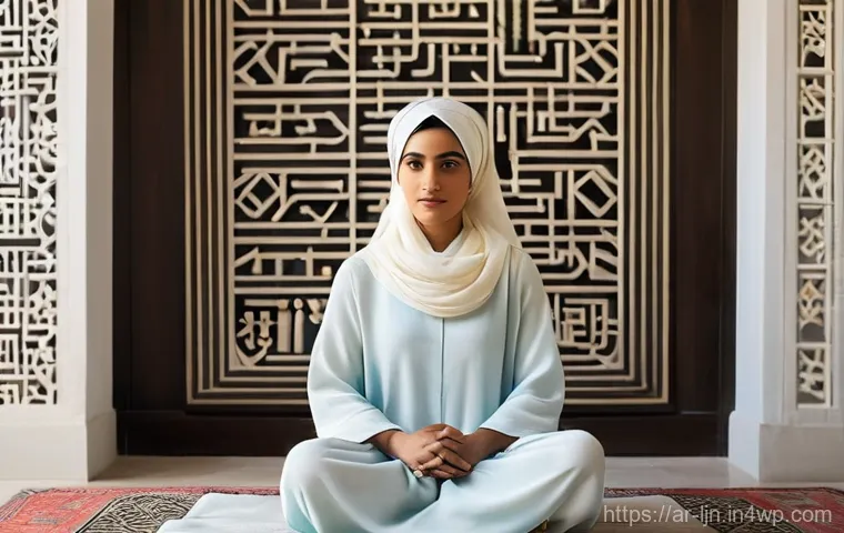 행동 변화의 문화적 맥락 - **Prompt for Image Generation: "The Contemplative Innovator"**
A young Arab woman, in her early ...
